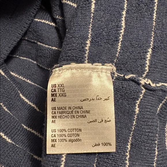 Karen Scott Long Sleeve Crew Neck Sweater XXL Blue - Picture 5 of 5